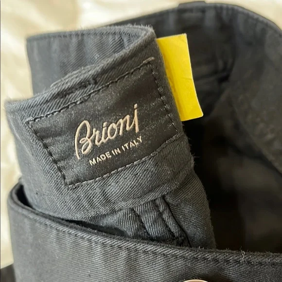 3 Brioni Men's Chinos - Beige, Navy, Black - Picture 9 of 12